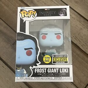 Funko POP Marvel #1269 Frost Giant Loki Glow EE Exclusive GITD Infinity Saga