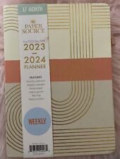 2023/2024 Paper Source Weekly Planner