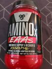 BSN AMINO X EAAs Essential Amino Acids AminoX 25 Servs StrawBerry Bb 4/30/24