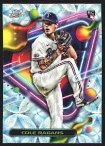 New Listing2023 Topps Cosmic Chrome Nucleus Refractor Cole Ragans #69 GS1-1