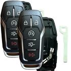 2 For 2015 2016 2017 2018 Ford F-150 5B Smart Remote Car Key Prox Fob Case Shell
