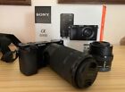 Sony Alpha A6000 24.3MP Digital Camera - Black with 16-50mm With EXTRAS