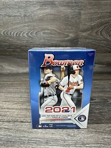 New - 2021 Bowman Blaster Box Exclusive Green Parallels - Factory Sealed
