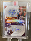 2020 Contenders Round Numbers Gold Dual Rookie Auto J.Burrow/J.Jefferson # 4/5