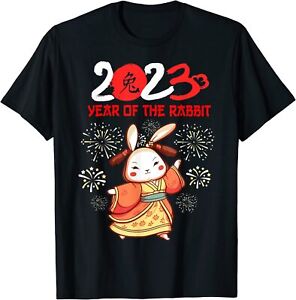 Year Of The Rabbit Happy Chinese New Year 2023 Design Unisex T-Shirt