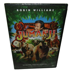 New ListingJumanji (DVD) 1995 Robin Williams Movie Widescreen Brand New & Sealed Rated PG