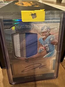 New Listing2023 Plates & Patches Jahmyr Gibbs Rookie Patch Auto /149 Detroit Lions RPA