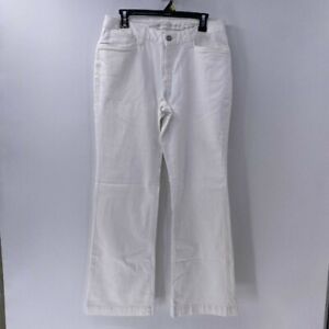 EDDIE Bauer white jeans sz 10 NWT
