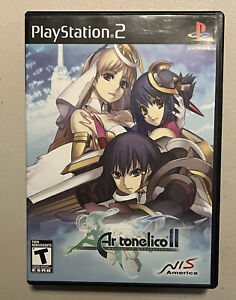 PS2 Ar Tonelico 2 Melody of Metafalica Complete Excellent Condition