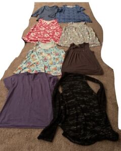 Tank Tops Shirts Womens Lot of 8 Sizes 1X XXL 2X + Woman Within - Blair - & More