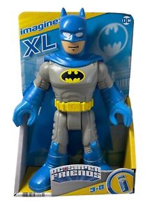 2021 DC SUPER FRIENDS Imaginext XL BATMAN w/FABRIC CAPE 10.5