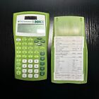 Texas Instruments TI-30X IIS Scientific Calculator Solar Olive Green | WORKING