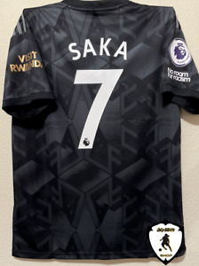 Arsenal Away Iron On Print 22/23 For Jersey Patches UCL saka odegaard