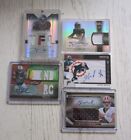 NFL LOT OF 5 CARDS - Patch Auto Numbered