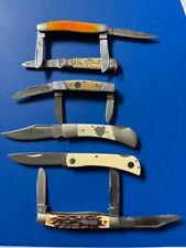 Lot of (6) vintage folding knives