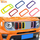 7X Front Grille Insert Grill Inserts Ring Trim Cover for 2019-2023 Jeep Renegade (For: Jeepster)