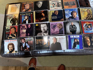Gene Watson- Various CDs, Many Autographed.  Discount for Multiple buy