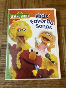 Sesame Street Kids Favorite Songs DVD