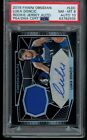 LUKA DONCIC 2018-19 Obsidian Rookie Auto Jersey SP #'d/50 Player Worn Material!!