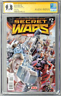 Secret Wars #2 CGC SS 9.8 (Oct 2015, Marvel) Signed by Alex Ross, 3rd Printing