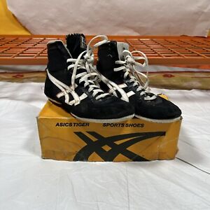 Rare Vintage 1980’s ASICS TIGER Super Flex XL’s Mens Wrestling Shoes Sz 7.5
