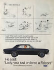 1967 Ford Falcon Vintage Magazine Print Ad People Call It The Short Limousine