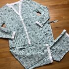 Haven Well Within Sage Green Floral Botanical Cotton Pajama Set Women's Size XS