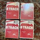 4 SEALED Radio Shack Realistic 8 Track Recordable  2 40 Mn 2 80 Min Blank Tapes
