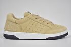 Chanel 22A Beige Suede White CC Logo Flat Lace Up Runner Trainer Sneaker 36.5