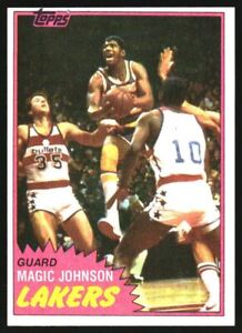 1981-82 Topps #21 Magic Johnson