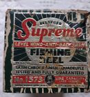 Vintage PFLUEGER SUPREME No. 1573 Casting Reel + Box + Extras