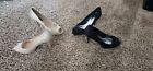 White House Black Market Shoes, Size 8, Used, White And Gold, Sexy!!!