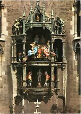 Postcard GER Munich - Rathaus-Glockenspiel   clock
