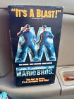 Super Mario Bros. VHS 1993 w/Sleeve Bob Hoskins, Dennis Hopper, John Leguizano