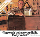 1980 FORMBY'S COLOR PRINT AD FURNITURE REFINISHER , VINTAGE 1 pg Ad