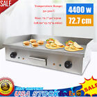 Electric Griddle Flat Top Grill Commercial Countertop Griddle Hot Plate 3kw