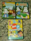 LOT NICK JR MAX & RUBY BLUE'S CLUES + EDUCATIONAL LEARNING VIDEOS DVDS CHILDRENS