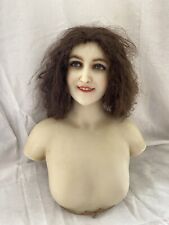 Antique Wax Mannequin Bust