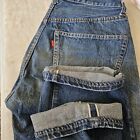 70's Levi's 501 Jeans Redline Selvedge Actual 36x30 #6 Button Fly True Vintage