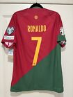 Cristiano Ronaldo #7 Mens MEDIUM Nike Portugal Authentic DriFITAdv Euro Jersey
