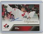 2013 2013-14 Upper Deck Team Canada Autographs Signatures #66 Mark Stone