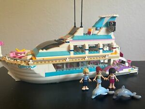 LEGO FRIENDS: Dolphin Cruiser (41015) 100% complete, all minifigures