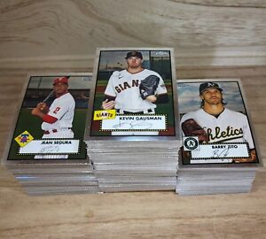 2021 Topps Chrome Platinum Anniversary base #501-700 You Pick Complete Your Set
