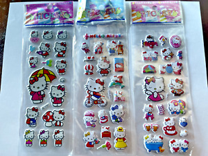Hello Kitty Sanrio Stickers - [2 sheets] USA Seller Free & Fast Shipping