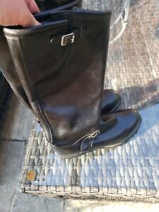 Vintage Chippewa Motorcycle Engineer Boots Sz. 13D-Lightly Used-Prop!-Steel Toed