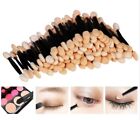 100 Disposable Dual Sided Eyeshadow Brushes - Sponge Tipped Makeup Applicators