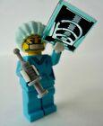 LEGO Series 6 Collectible Minifigures 8827 Surgeon  w X-Ray Syringe Mask Hairnet