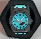 CUSTOM CasiOak GA2100 Watch G-Shock CasioOak AP Offshore Style Tiffany/Black