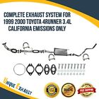 Complete Exhaust System for 1999-2000 Toyota 4Runner 3.4L California Emissions (For: 1999 Toyota 4Runner Limited 3.4L)
