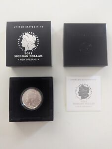 🔥🔥2021-O Morgan Silver Dollar with O New Orleans Mint Mark